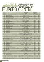 Portada Catálogo Europamundo Europa Central 